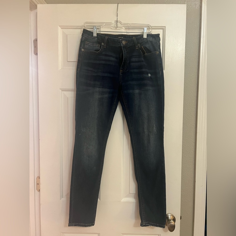 Miss Me Clean ankle skinny jeans